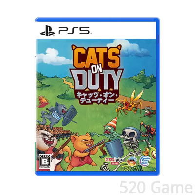PS5  喵喵大戰死剩種  Prikol Team  Cats on Duty 日版